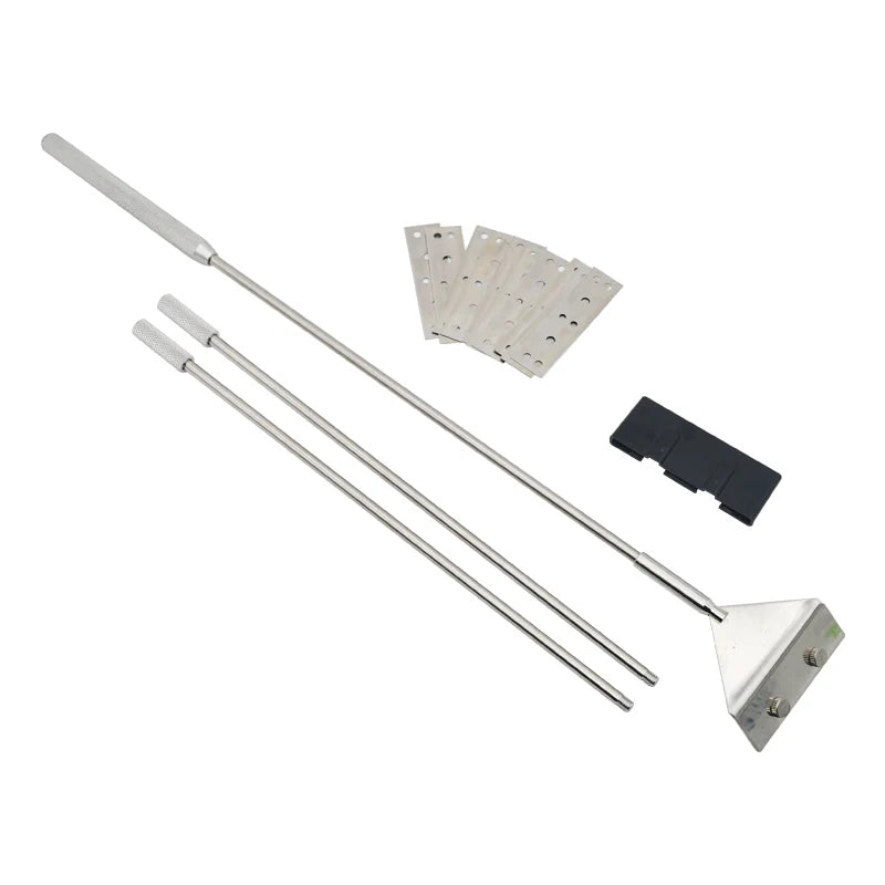 Aquarium Algae Remover Aluminum Alloy Stainless Steel Scraper Blade Fish Tank Glass Water Plant Grass Cleaning Tools Accessories - Slobuy