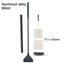Aquarium Algae Remover Aluminum Alloy Stainless Steel Scraper Blade Fish Tank Glass Water Plant Grass Cleaning Tools Accessories - Slobuy