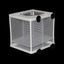 Aquarium Hatchery Fish Tank Incubator Net With Suction Cup Fish Isolation Breeding Net Box For Baby Fishes Clownfish Guppy White - Slobuy