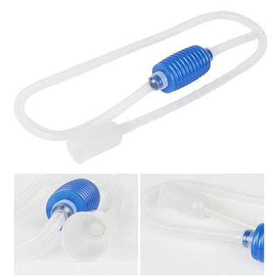 Aquarium Siphon Fish Tank Syphon Vacuum Cleaner Pump Acuario Accessories Semi-automatic Water Change Changer Gravel Water Filter - Slobuy