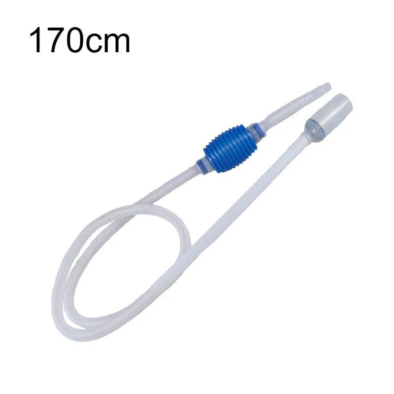 Aquarium Siphon Fish Tank Syphon Vacuum Cleaner Pump Acuario Accessories Semi-automatic Water Change Changer Gravel Water Filter - Slobuy