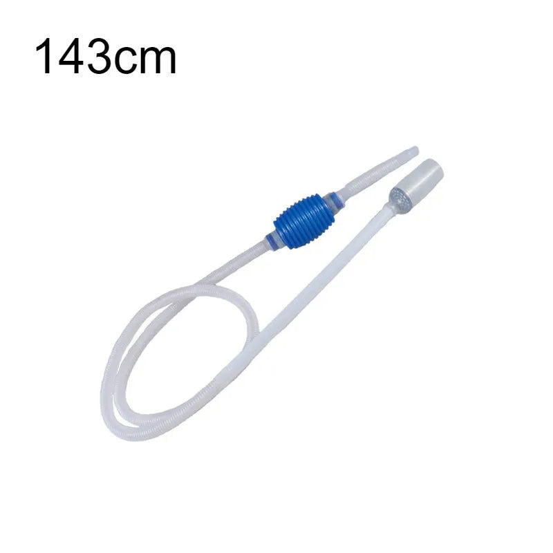 Aquarium Siphon Fish Tank Syphon Vacuum Cleaner Pump Acuario Accessories Semi-automatic Water Change Changer Gravel Water Filter - Slobuy