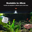Aquarium Square Fishing Net With Suction Cup Extendable Long Handle Fishing Gear For Catching Fish Shrimp Tank Clean Accessories - Slobuy