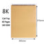 Art Sketchbook 160GSM Kraft Paper Spiral Coil Book Office School Supplies Drawing Notepad Stationary - Slobuy