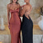 Articat Satin Backless Lace Up Mermaid Slip Dress Women Sweetheart Neck Sexy Slim Bodycon Dresses Elegant Silk Gown Partywear - Slobuy
