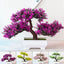 Artificial Plants Bonsai Small Tree Pot Fake Plant Flowers Potted Ornaments For Home Festival Wedding Decoration Accessories - Slobuy