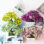 Artificial Plants Bonsai Small Tree Pot Fake Plant Flowers Potted Ornaments For Home Festival Wedding Decoration Accessories - Slobuy