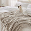 Artificial Rabbit Plush Autumn Warm Bed Blanket Soft Coral Plush Sofa Blanket Comfortable Thickened Bed Blanket - Slobuy