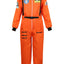 Astronaut Costume Adult Silver Spaceman Costume Plus Size  Women Space Suit Party Dress up Costume  Astronaut Suit Adults White - Slobuy