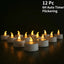 LED Tea Light Flameless Flickering Candles with Remote Control / Auto Timer Electronics Battery Operated Votive Light Home Decor - Slobuy
