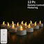 LED Tea Light Flameless Flickering Candles with Remote Control / Auto Timer Electronics Battery Operated Votive Light Home Decor - Slobuy
