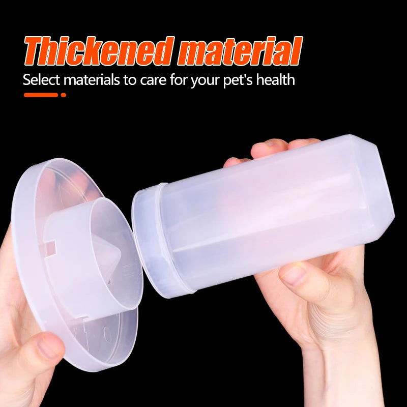 Automatic Bird Quail Drinking Cup Fountain Plastic Feeder Drinker Water Food Tray Box Tank Bird Pigeon Cage Accessories 1Pc - Slobuy