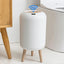 Automatic Trash Can with Lid,  Small Plastic Smart Trash Can, Motion Sensor Trash Can for Bedroom, Bathroom, Kitchen, Office - Slobuy