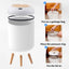 Automatic Trash Can with Lid,  Small Plastic Smart Trash Can, Motion Sensor Trash Can for Bedroom, Bathroom, Kitchen, Office - Slobuy