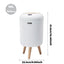 Automatic Trash Can with Lid,  Small Plastic Smart Trash Can, Motion Sensor Trash Can for Bedroom, Bathroom, Kitchen, Office - Slobuy