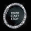 Automobiles Start Switch Button Decorative Diamond Rhinestone Ring Auto SUV Car Decorative Accessories Interior for Girls - Slobuy