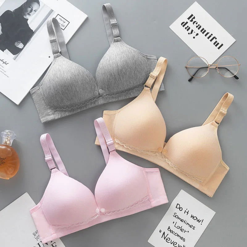 Autumn Breastfeeding Bras Maternity Nursing Bra for Feeding Nursing Underwear Clothes for Pregnant Women Wirefree Maternity - Slobuy