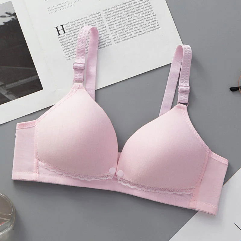 Autumn Breastfeeding Bras Maternity Nursing Bra for Feeding Nursing Underwear Clothes for Pregnant Women Wirefree Maternity - Slobuy