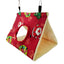 Autumn Winter Parrot Nest House Comfortable Hammock Hanging Cage Plush Thickened Sleeping Bed Cave For Bird Pet Accessories - Slobuy