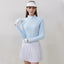 Autumn and Spring Golf Women's Long Sleeve T-shirt Warmth Elastic Causal and Sports Shirt Turn-down Collar Golf Women's Clothing - Slobuy