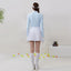Autumn and Spring Golf Women's Long Sleeve T-shirt Warmth Elastic Causal and Sports Shirt Turn-down Collar Golf Women's Clothing - Slobuy