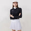 Autumn and Spring Golf Women's Long Sleeve T-shirt Warmth Elastic Causal and Sports Shirt Turn-down Collar Golf Women's Clothing - Slobuy