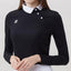 Autumn and Spring Golf Women's Long Sleeve T-shirt Warmth Elastic Causal and Sports Shirt Turn-down Collar Golf Women's Clothing - Slobuy