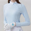 Autumn and Spring Golf Women's Long Sleeve T-shirt Warmth Elastic Causal and Sports Shirt Turn-down Collar Golf Women's Clothing - Slobuy