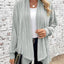 Autumn and Winter New Women's Long Sleeve Solid Loose Cardigan Coat Women - Slobuy