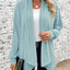 Autumn and Winter New Women's Long Sleeve Solid Loose Cardigan Coat Women - Slobuy