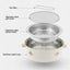 BBQ Charcoal Grill Portable Round Barbecue Grill with Grill Net Charcoal Barbecue Grill Multifunction for Outdoor Garden Patio - Slobuy
