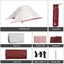 BISINNA Ultralight Camping Tent Backpack Tent 20D Nylon Waterproof Outdoor Hiking Travel Tent Cycling Tent 1-2 Person - Slobuy