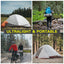 BISINNA Ultralight Camping Tent Backpack Tent 20D Nylon Waterproof Outdoor Hiking Travel Tent Cycling Tent 1-2 Person - Slobuy