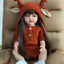 BZDOLL 55 CM 22 Inch Reborn Dolls Realistic Full Silicone Baby Bebe Newborn Girl Doll Princess Toddler Toy Gift - Slobuy