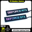 Computer Case GPU Side Panel RGB RTX GTX Graphics Card VGA Lightboard Backplate 5V 3Pin ARGB M/B AURA SYNC - Slobuy