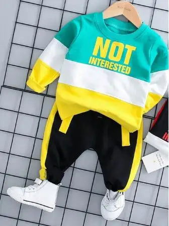 Baby Boys And Girls Clothing Set Tricken Fleece Children Hooded Outerwear Tops Pants 3PCS Outfits Kids Toddler Warm Costume Suit - Slobuy