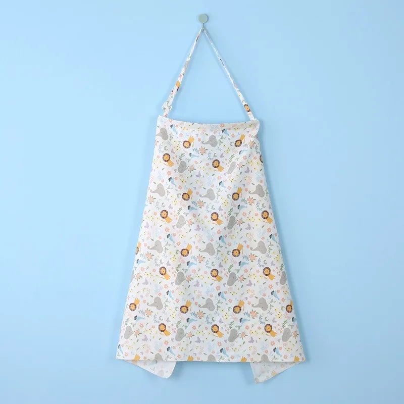Baby Breastfeeding Cover Nursing Clothes Breast Feeding Cape Breathable Cotton Nursing Cloth Outdoor Breastfeeding Nursing Cover - Slobuy