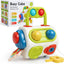 Baby Busy Board Cube Montessori Sensory Toys for Toddler Educational Learning Activities Travel Toy Lock Box Fine Motor Skill - Slobuy