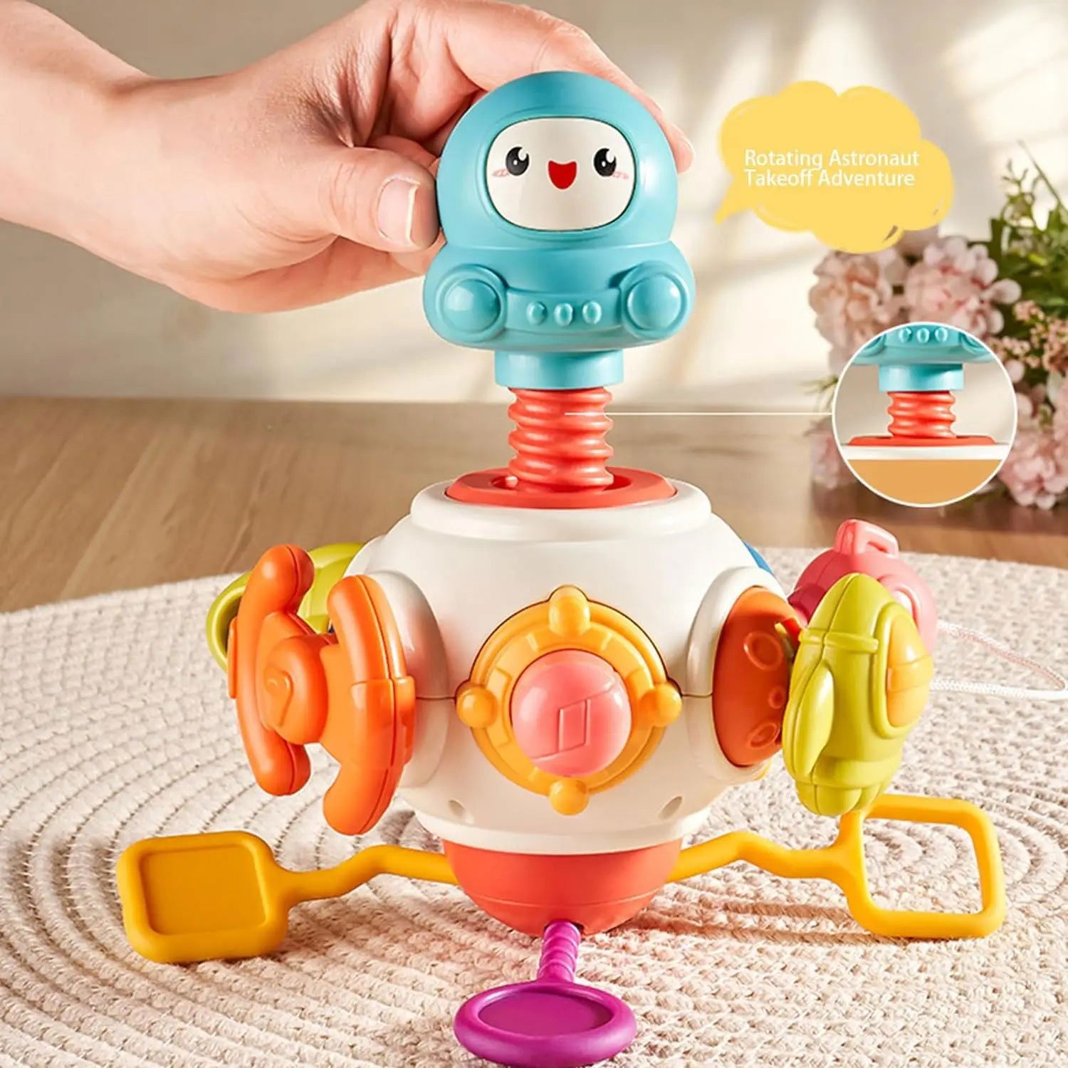 Baby Busy Board Cube Montessori Sensory Toys for Toddler Educational Learning Activities Travel Toy Lock Box Fine Motor Skill - Slobuy