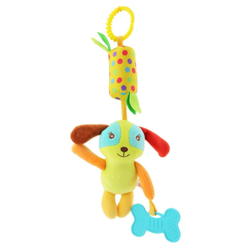 Baby Crib Hanging Rattles Toys Car Seat Toy Soft Mobiles Stroller Crib Cot Spiral Toy Pram Hanging Dolls for Babies Newborn Gift - Slobuy