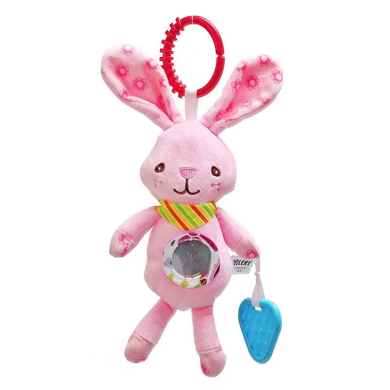 Baby Crib Hanging Rattles Toys Car Seat Toy Soft Mobiles Stroller Crib Cot Spiral Toy Pram Hanging Dolls for Babies Newborn Gift - Slobuy