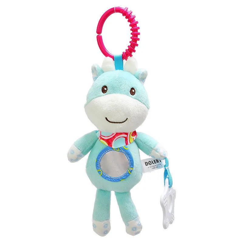 Baby Crib Hanging Rattles Toys Car Seat Toy Soft Mobiles Stroller Crib Cot Spiral Toy Pram Hanging Dolls for Babies Newborn Gift - Slobuy