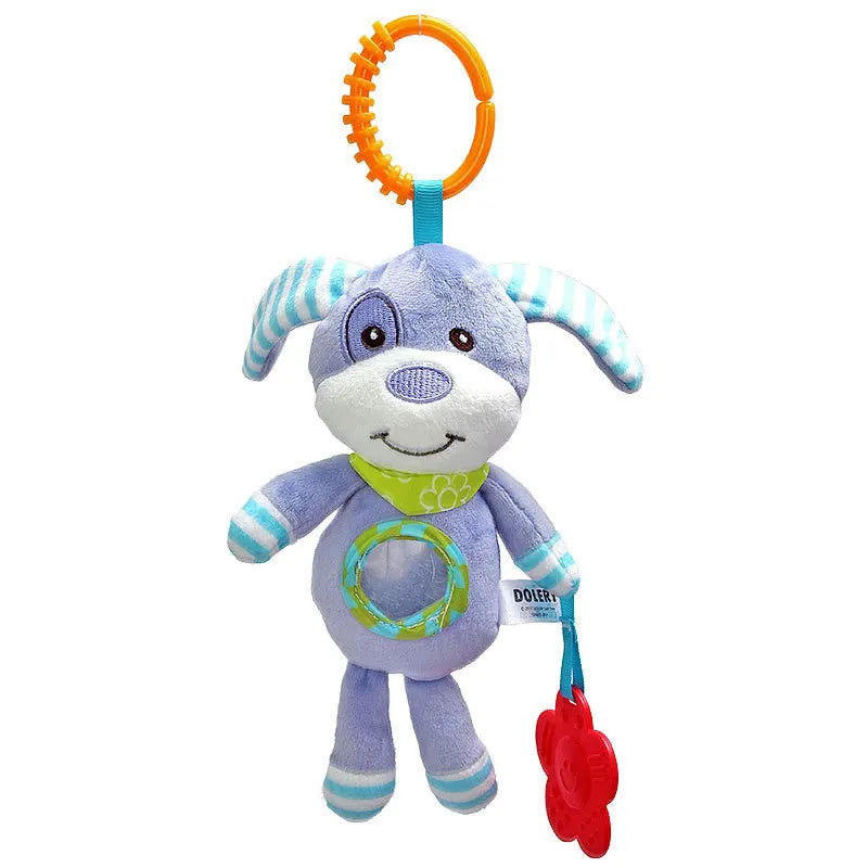 Baby Crib Hanging Rattles Toys Car Seat Toy Soft Mobiles Stroller Crib Cot Spiral Toy Pram Hanging Dolls for Babies Newborn Gift - Slobuy