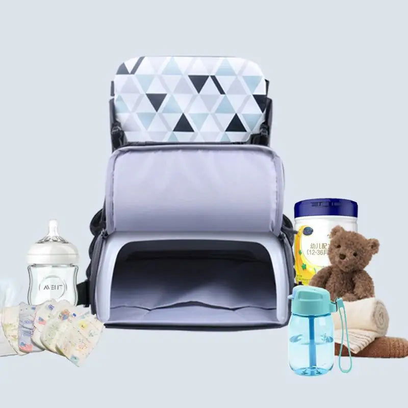 Baby Furniture Booster Seat Portable Foldable With Storage Space Baby Chair Seat Safety Belt Feeding High Chair High Quality - Slobuy