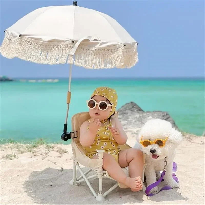 Baby Furniture Supplies Booster Seat Dining Chair Portable Travel Folding Kids With Feeding Chair Outdoor Beach Seat - Slobuy