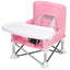 Baby Furniture Supplies Booster Seat Dining Chair Portable Travel Folding Kids With Feeding Chair Outdoor Beach Seat - Slobuy