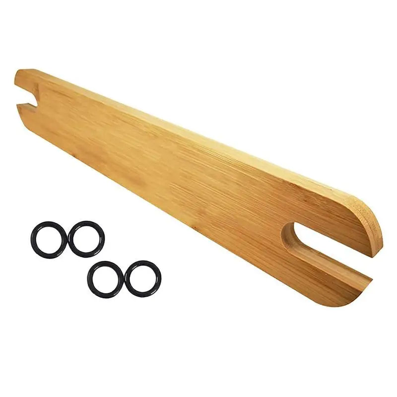 Baby Highchair Foot Rest Footrest Natural Wooden Non-slip Stable Highchair Footrest Accessories for Baby Toddler Highchair Foot - Slobuy