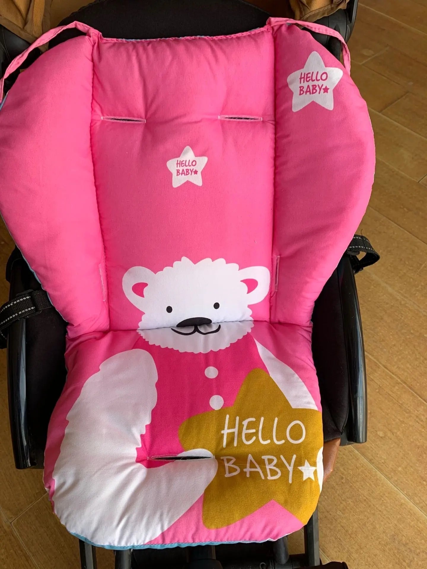Baby Kids Highchair Cushion Pad Mat Booster Seats Cushion Pad Mat Feeding Chair Cushi on Pad Stroller Cushion Mat Cotton Fabric - Slobuy