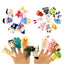 Baby Plush Toy Finger Puppets Tell Story Props 10pcs Animals or 6pcs Family Doll Toys for Kids Gifts for Children - Slobuy