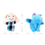 Baby Plush Toy Finger Puppets Tell Story Props 10pcs Animals or 6pcs Family Doll Toys for Kids Gifts for Children - Slobuy